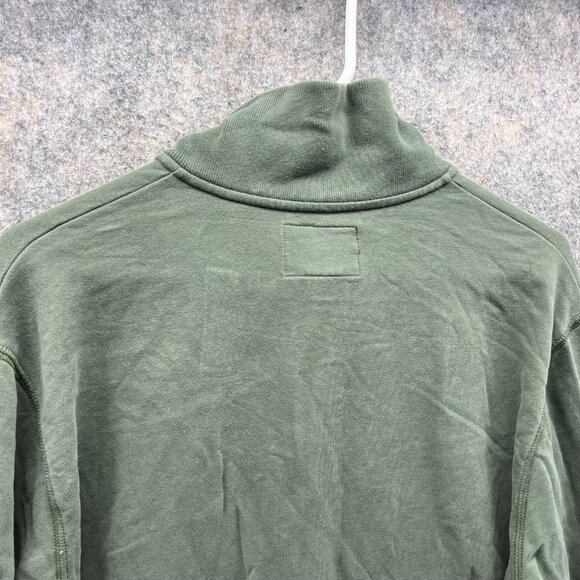 Miami Hurricanes Sweater Men Large Pullover Green 1/4 Zip Sweatshirt VTG 47’ - Picture 12 of 14